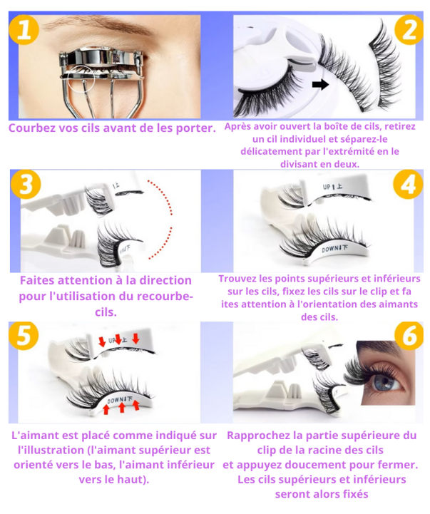 Cils Magnétique